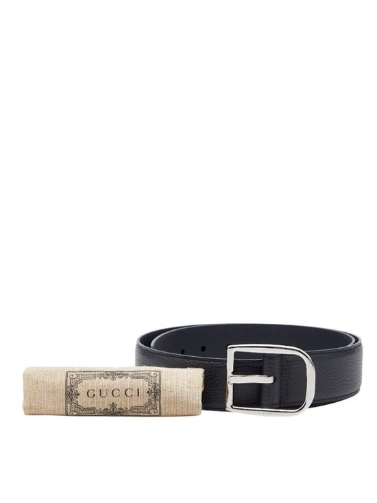 Gucci Belt 85 34 Navy Leather main image 5